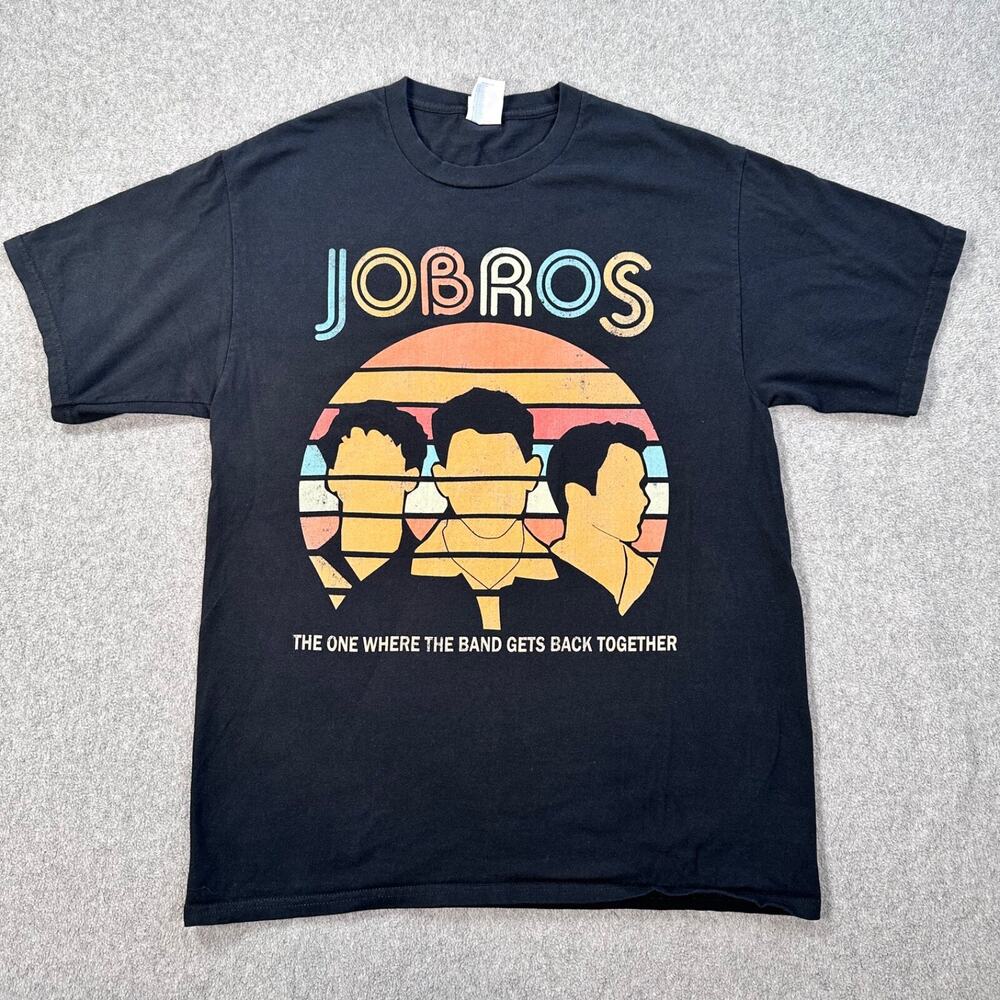 Jonas Brothers The One Where The Band Gets Back Together Tee Shirt Size Medium